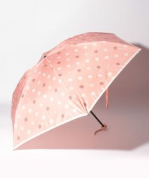 LANVIN Collection(umbrella)(ランバンコレクション（傘）)/LANVIN COLLECTION（ランバンコレクション）折りたたみ傘　タフタプリント/ピンク