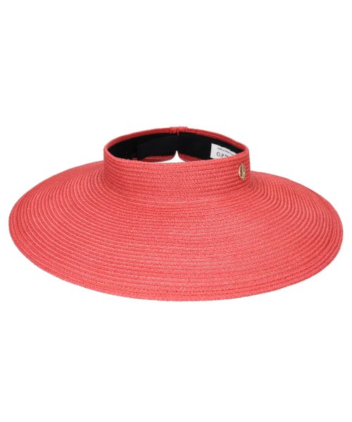 Chapeaud'O(Chapeaud’O)/Chapeau d' O Linen Sun Hat/レッド