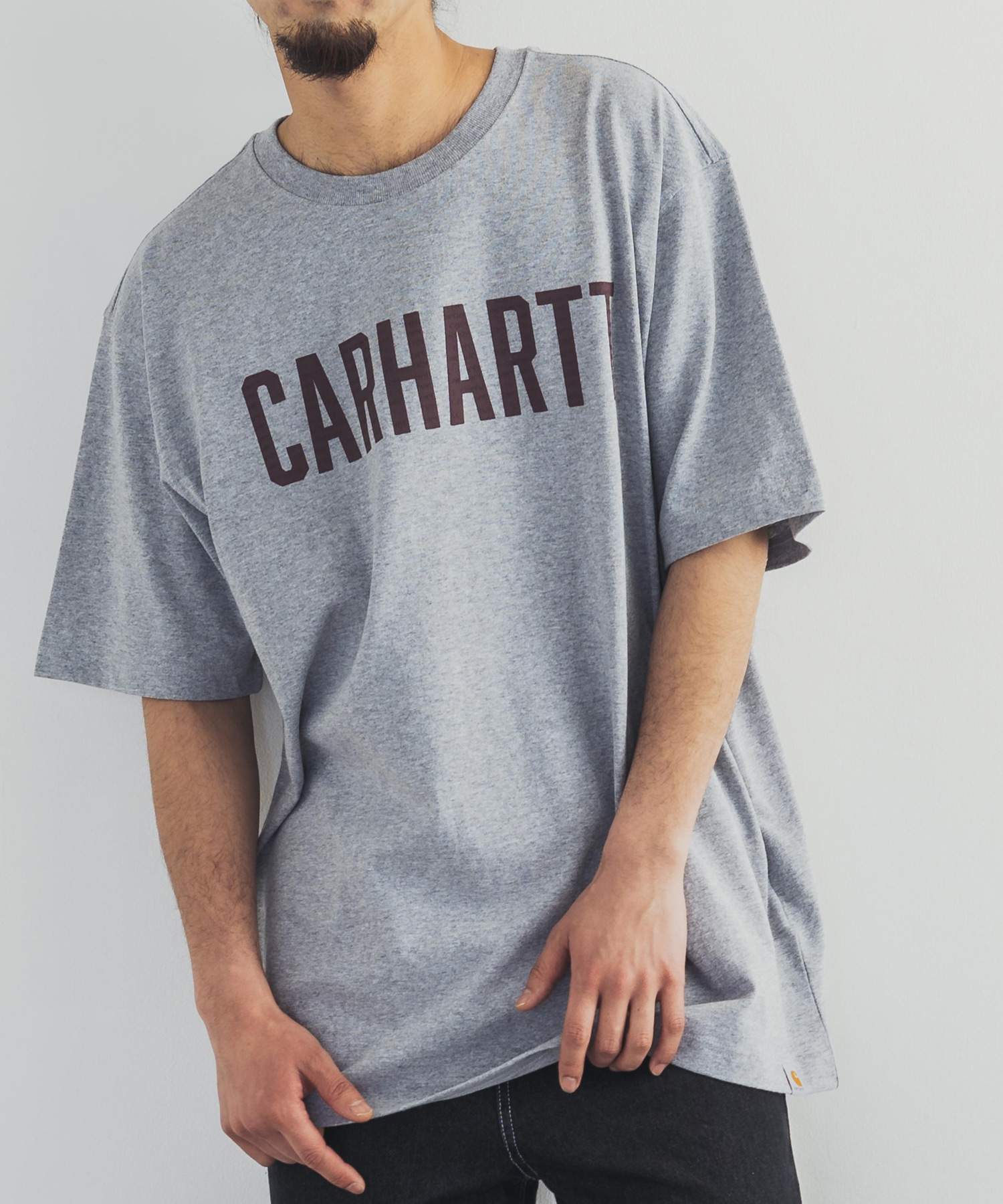 CARHARTT カーハート Tシャツ 半袖 メンズ ストリート カジュアル スケーター ワーク オーバーサイズ ビッグシルエット ルーズフィット  ヘビーウェイ