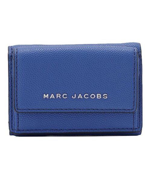  Marc Jacobs(マークジェイコブス)/【MARC JACOBS(マークジェイコブス)】MarcJacobs マークジェイコブス 三つ折り財布 小銭入れ/ブルー