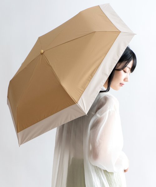 晴雨兼用折りたたみ日傘(軽量/曲がり竹ハンドル)【aroco/アロコ】 完全遮光 軽量 遮光率100% UV遮蔽率99.9%以上 1級遮光 レディース トート型 人気・おすすめ｜使いやすい・旅行におすすめ 品質保証 全国発送 日本国内発送・最短翌日お届け