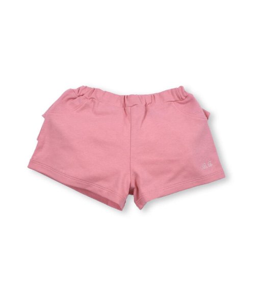 BeBe(ベベ)/スムース バック フリル ショート パンツ（80～100cm）/ピンク