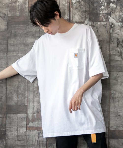 Carhartt(カーハート)/Carhartt/カーハート　ポケットＴシャツ/ホワイト