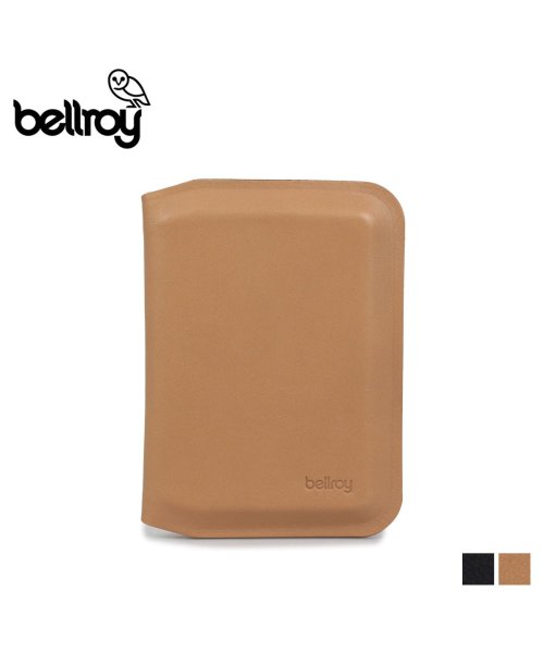 Bellroy(ベルロイ)/ベルロイ Bellroy 財布 二つ折り財布 スリム スリーブ エイペックス メンズ レディース APEX SLIM SLEEVE ブラック ベージュ 黒 WX/ライトブラウン