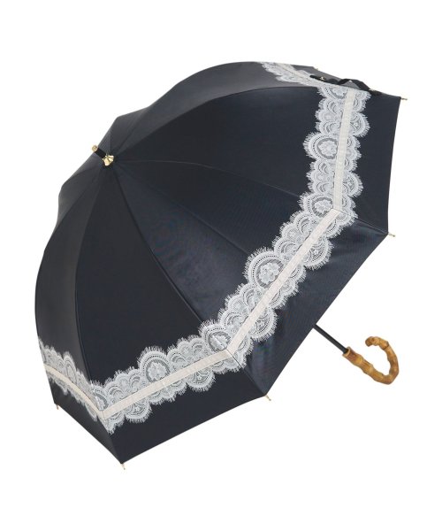 セール 日傘 長傘 完全遮光 遮光率100 軽量 遮光 晴雨兼用 Uvカット Refume レフューム レディース 雨傘 傘 遮熱 雨具 無地 紫外線対策 切替 刺繍 レフューム Refume Magaseek