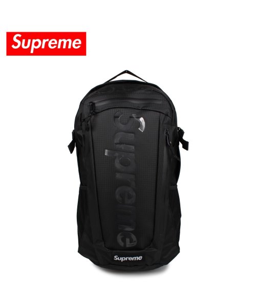 Supreme(シュプリーム)/Supreme シュプリーム リュック バッグ バックパック メンズ レディース コーデュラナイロン BACKPACK ブラック 黒/ブラック