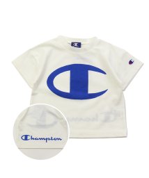 CHAMPION(チャンピオン)/チャンピオンロゴバリ半袖Tシャツ/champion/ホワイト