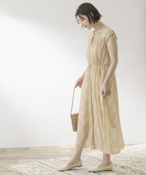 セール 50 Off F By Rosso マーブル柄フレンチギャザーワンピース Urban Research Rosso Urban Research Rosso Magaseek