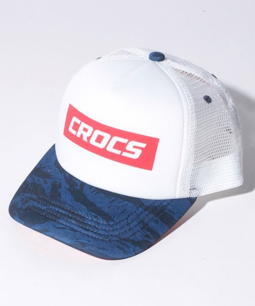crocs(KIDS WEAR)(クロックス（キッズウェア）)/CROCSキャップ/ホワイト
