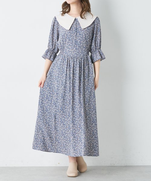 セール 白衿ワンピース オリーブデオリーブ Olive Des Olive Magaseek