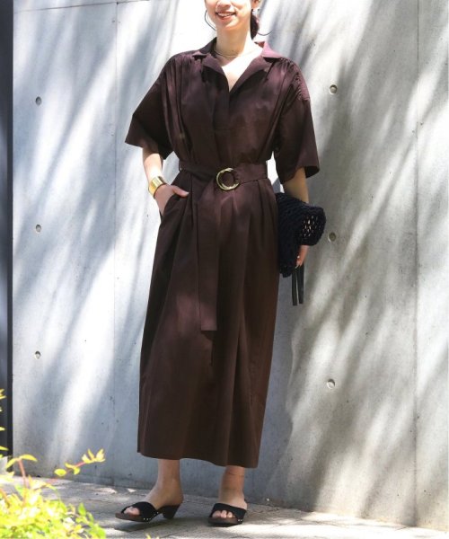 C Nダンプ ロングシャツワンピース ヴェルメイユ パー イエナ Vermeil Par Iena Magaseek