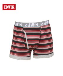 EDWIN(EDWIN)/【EDWIN】 エドウィン　ボーダー ボクサーパンツ/ブラック