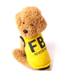 HAPPY DOG!!(はっぴーDOG！！)/★カッコ可愛いFBIロゴタンクトップ★犬 服 犬服 ドッグウェア タンクトップ FBI  【春 夏 春夏 毛抜け防止 毛落ち防止 おしゃれ 可愛い 女の子 男の/イエロー