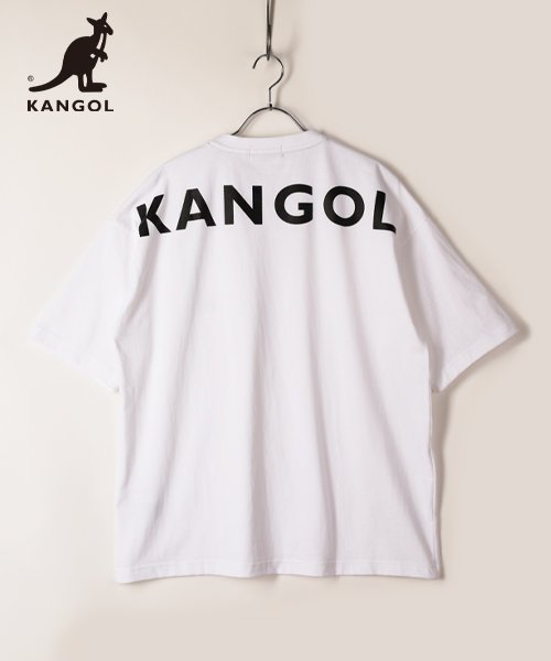 KANGOL(KANGOL)/【KANGOL】 カンゴール ブランドロゴ バックプリント 半袖 Tシャツ/オフホワイト