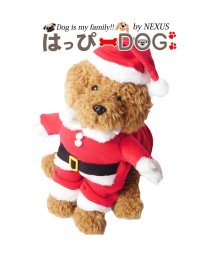 HAPPY DOG!!(はっぴーDOG！！)/犬 服 犬服 犬の服 トレーナー スウェット コスプレ サンタ クリスマス ドッグウェア  【犬服冬 防寒 暖かい 秋冬 冬服 冬 おしゃれ 可愛い トイプード/レッド系1