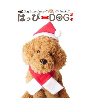 HAPPY DOG!!/犬 服 犬服 犬の服 サンタ クリスマス コスプレコスチューム マフラー 帽子セット ドッグウェア  【犬服冬 防寒 暖かい 秋冬 冬服 冬 おしゃれ 可愛い /504009201