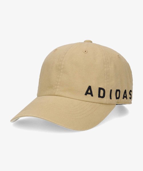 Adidas(アディダス)/adidas LINEAR ORGANIC COTTON CAP/ベージュ
