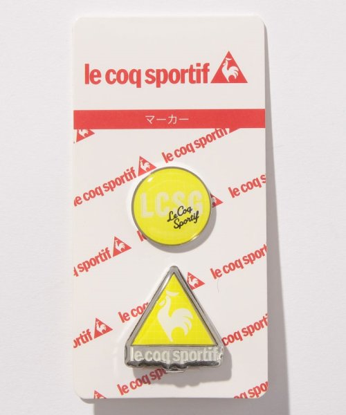 le coq sportif GOLF (ルコックスポルティフ（ゴルフ）)/マーカー/ライム系