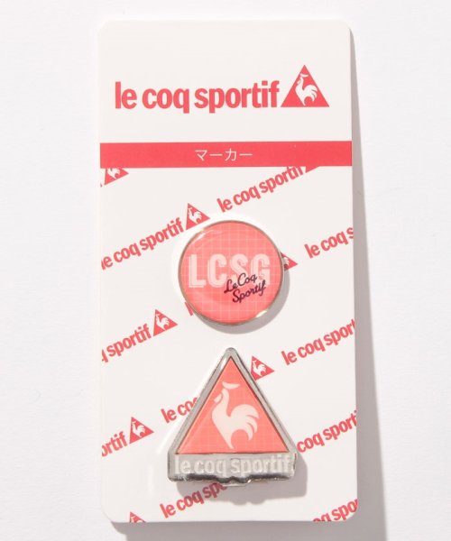le coq sportif GOLF (ルコックスポルティフ（ゴルフ）)/マーカー/ピンク系
