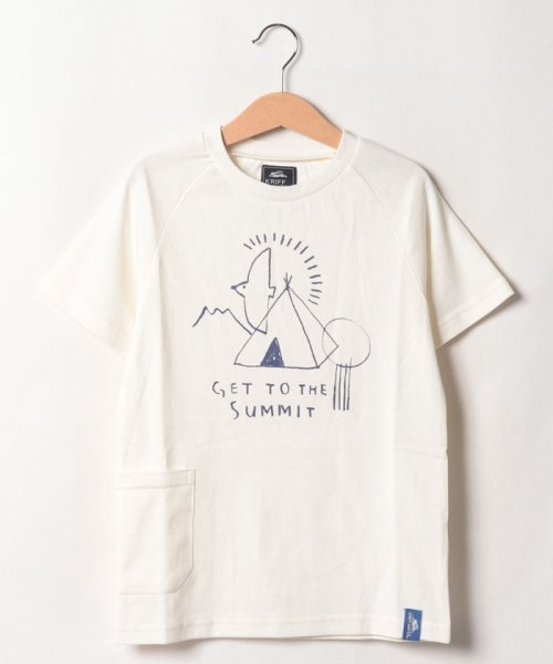 KRIFF MAYER(クリフ メイヤー)/ウェットプロテクト半袖Tシャツ(ティピー)（130～170cm）/オフホワイト