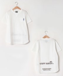 KRIFF MAYER(クリフ メイヤー)/涼コワッフル半袖TEE（120～170cm）/オフホワイト