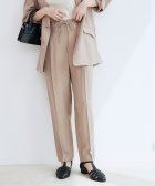 ViS/【星玲奈さんコラボ】【接触冷感＋マシンウォッシャブル】リネンライクイージーパンツ/504017949