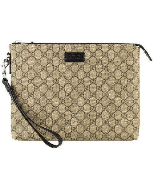 GUCCI(グッチ)/【GUCCI(グッチ)】GUCCI グッチ クラッチバッグ ポーチ メンズ アウトレット 523293k5rmn9769－zz/ベージュ×ブラック