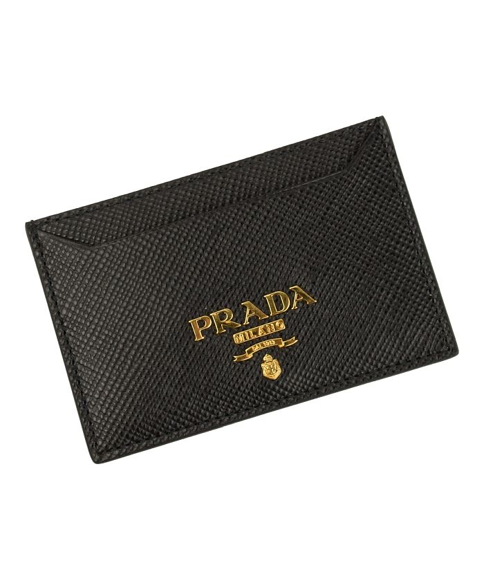 【PRADA(プラダ)】PRADA プラダ カードケース メンズ アウトレット 1mc208sacu－nero－zz