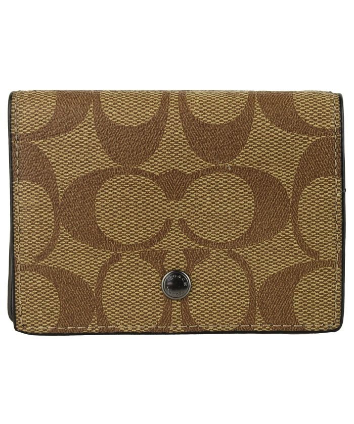 Coach コーチ Coach コーチ 三つ折り財布 メンズ シグネチャー アウトレット Fqbtn2 Zz コーチ Coach Magaseek