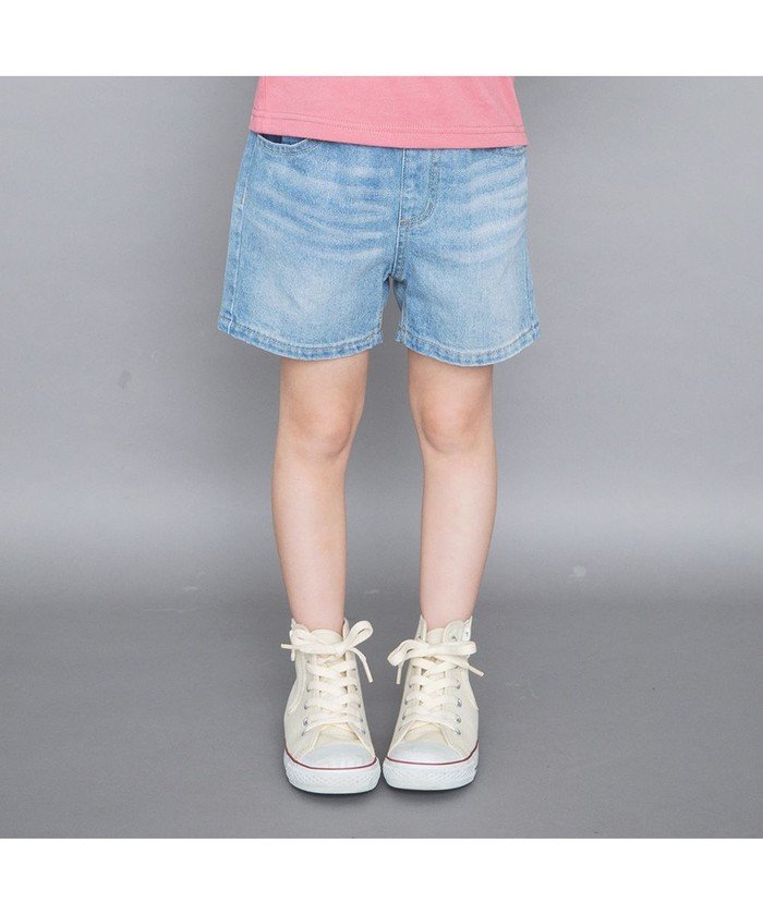 セール リボンポケットデニムショートパンツ ブランシェス Branshes Magaseek