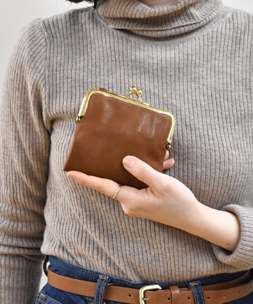 本革 がま口 ミニ財布 二つ折り財布 ベジタブルタンニンレザー 牛革 レディース ハレルヤ Hallelujah Magaseek 本革 がま口 ミニ財布 二つ折り財布 ベジタブルタンニンレザー 牛革 レディース ハレルヤ Hallelujah Magaseek