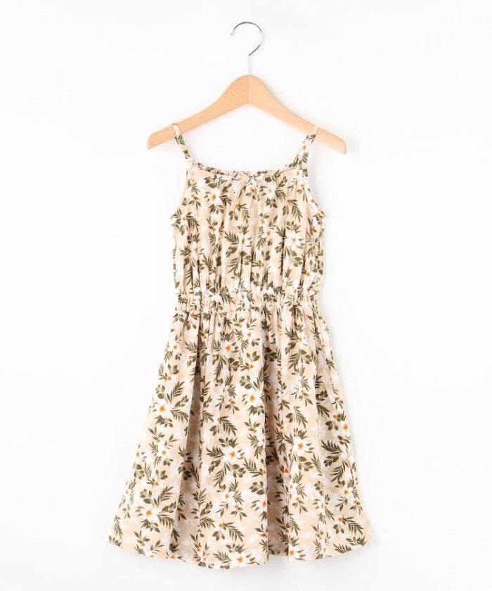 セール 100 140cm 接触冷感花柄ワンピース ハッシュアッシュ キッズ Hushush Kids Magaseek