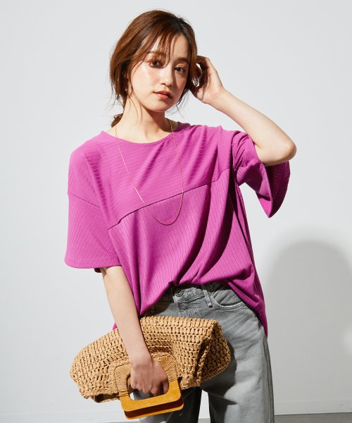 セール 洗濯機ok テレコリブバックシャンプルオーバー ハッシュアッシュ Hushush Magaseek