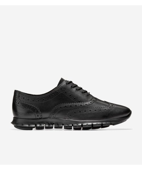 COLE HAAN(コールハーン)/ゼログランド ウィング オックスフォード クローズド II womens/ブラックレザー