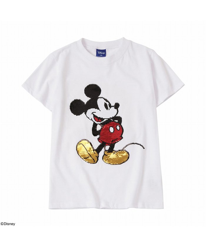 クーポン Disney ディズニー スパンコールtシャツ マックハウス キッズ Mac House Kid S Magaseek