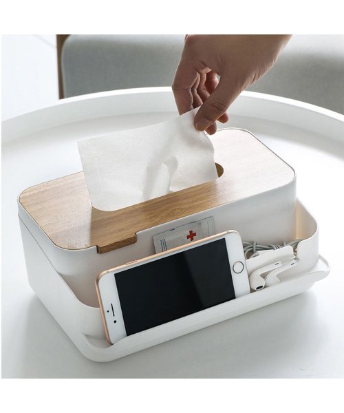 セール 小物入れ付きティッシュケース Aimoha アイモハ Aimoha Magaseek