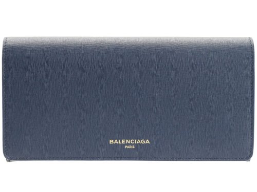 BALENCIAGA(バレンシアガ)/【BALENCIAGA(バレンシアガ)】BALENCIAGA バレンシアガ 二つ折り長財布/BLEUDEMINUIT