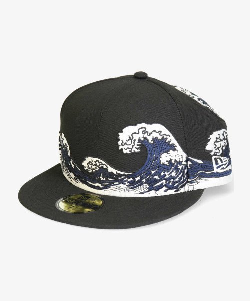 NEW ERA(ニューエラ)/NEW ERA　5950 UKIYOE NAMI/ブラック