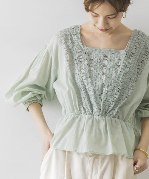 セール 50 Off インディアンコットンレースブラウス アーバンリサーチ Urban Research Magaseek