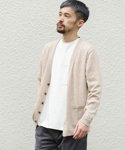 セール リネン混ウォッシャブルサマーカーディガン アーバンリサーチサニーレーベル Urban Research Sonny Label Magaseek