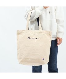 CHAMPION(チャンピオン)/チャンピオン トートバッグ Champion トート バッグ ブリタニー エコバッグ A4 B4 キャンバス 大きめ 通学 布 大容量 高校生 57937/アイボリー