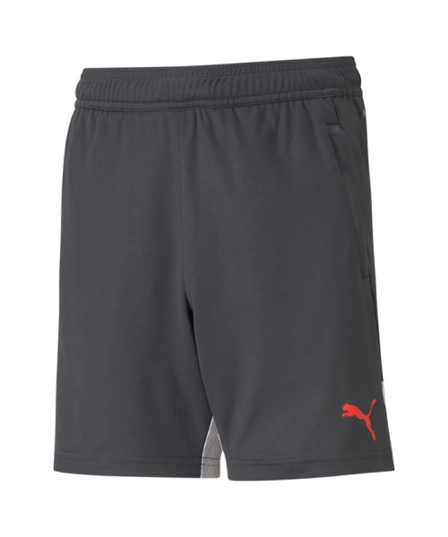 PUMA(プーマ)/キッズ INDIVIDUAL CUP サッカー ショーツ JR 120－160cm/ASPHALT-REDBLAST