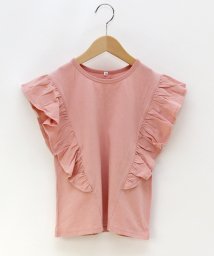 chil2(チルツー)/シルエットバリ半袖Tシャツ/ライトピンク