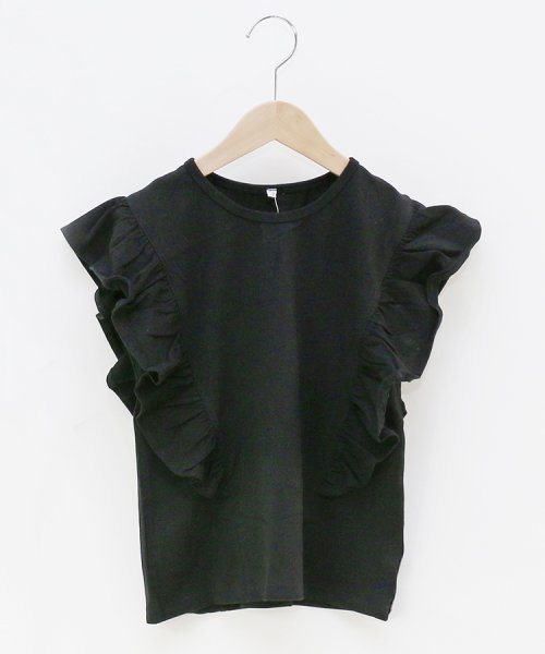 chil2(チルツー)/シルエットバリ半袖Tシャツ/ブラック