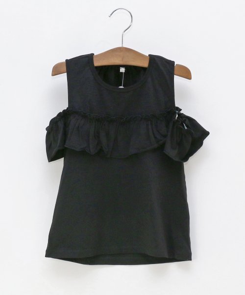 chil2(チルツー)/シルエットバリ半袖Tシャツ/ブラック