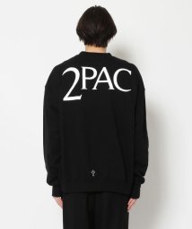 LHP(エルエイチピー)/COMMONBASE/コモンベース/2PAC SWEAT SHIRT/スウェットシャツ/BLACK