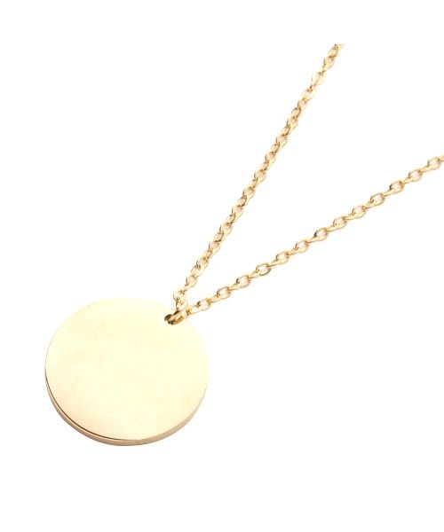 シンプルなステンレスプレートが煌くロングネックレス クリームドット Cream Dot Magaseek シンプルなステンレスプレートが煌くロングネックレス クリームドット Cream Dot Magaseek