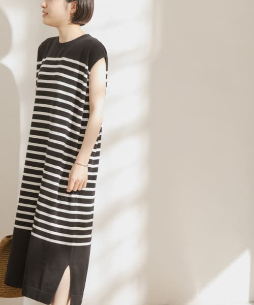 セール Fork Spoon パネルボーダーノースリーブワンピース アーバンリサーチドアーズ Urban Research Doors Magaseek