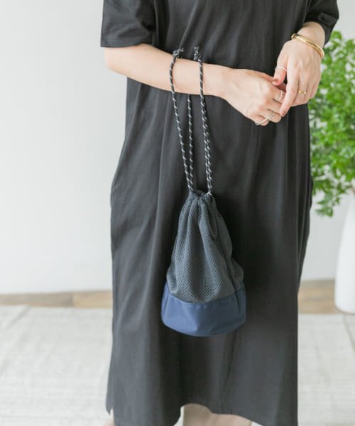 セール 50 Off メッシュ ドロスト巾着バッグ アイテムズアーバンリサーチ メンズ Items Urbanresearch Magaseek