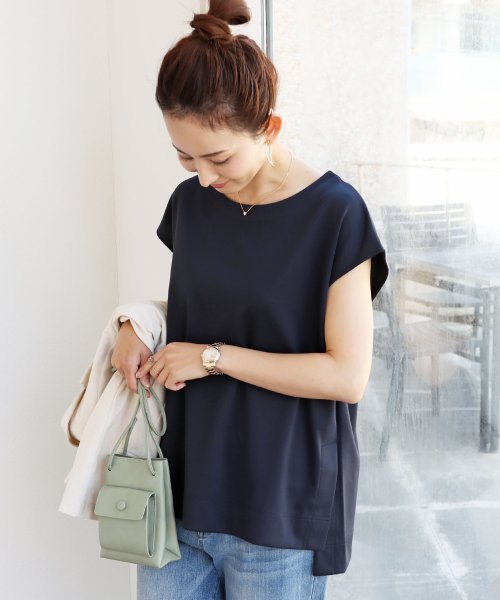 きれいめポンチフレンチスリーブサイドスリットtシャツ トップス アンドミー And Me Magaseek きれいめポンチフレンチスリーブサイドスリットtシャツ トップス アンドミー And Me Magaseek